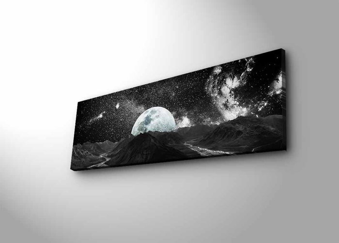Wallity Lienzo Decorativo Iluminado con LEDs 30x90 cm Multicolor Wallity Lienzo Decorativo Iluminado con LEDs 30x90 cm Multicolor